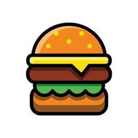 ceci est une icône de hamburger vecteur