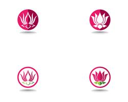 Beauté Vector Lotus design logo Logo icônes