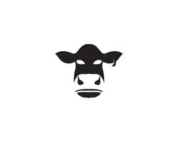 Vache Logo Template vector icon illustration