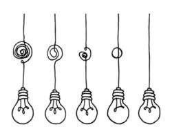 clarté de confusion ou concept d'idée de vecteur de chemin. simplifier le complexe. illustration vectorielle de griffonnage.