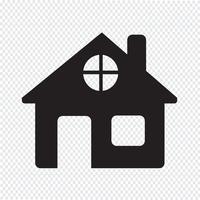 signe de symbole icône maison