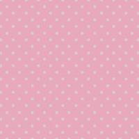motif tacheté à pois répétitif sans couture avec de petites taches blanches sur un fond rose pastel pâle. vecteur