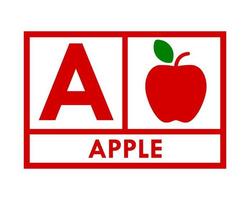 illustration de modèle de logo de conception de pomme vecteur