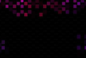 mise en page vectorielle violet foncé avec rectangles, carrés. vecteur
