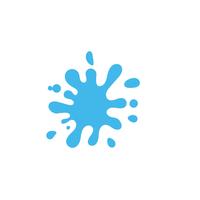 Illustration vectorielle de Splash eau Logo Template vecteur