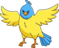 oiseau dessin animé couleur clipart illustration vecteur