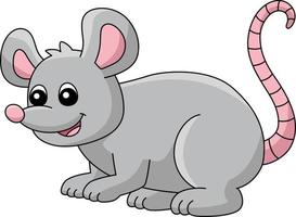 souris dessin animé couleur clipart illustration vecteur