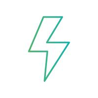 ligne symbole danger énergie puissance électrique