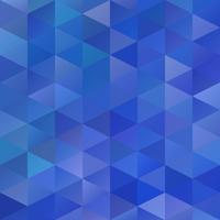 Fond de mosaïque grille bleue, modèles de conception créative vecteur