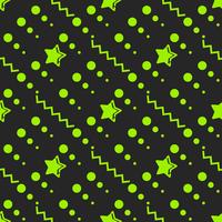 Star Seamless Pattern, étoiles dessinées à la main esquissée Doodle, Illustration vectorielle vecteur