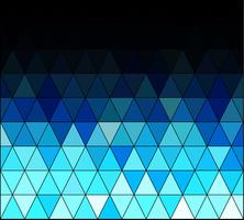 Fond de mosaïque de grille carrée bleue, modèles de conception créative vecteur