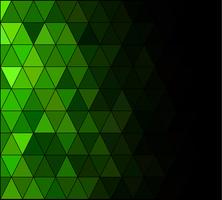 Fond de mosaïque de grille carrée verte, modèles de conception créative vecteur