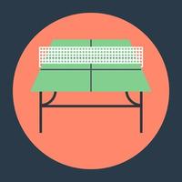 concepts de tables de ping-pong vecteur