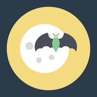 concepts de chauve-souris d'halloween vecteur