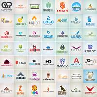 49 modèles de conception de logos d&#39;entreprise vecteur
