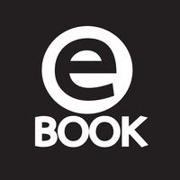 E-book, symbole, signe vecteur