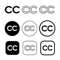 Creative commons icône symbole signe
