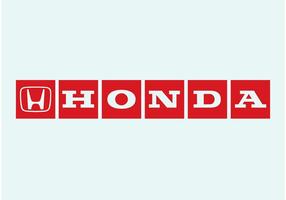 Logo Honda vecteur