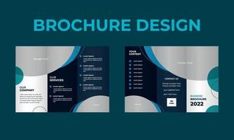 imprimer la conception de la brochure créative et corporative télécharger vecteur