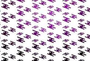 modèle vectoriel violet clair avec des bâtons répétés.