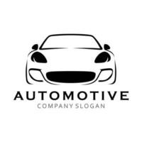 modèle de logo vectoriel automobile