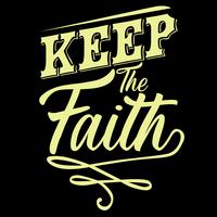 Garder la foi