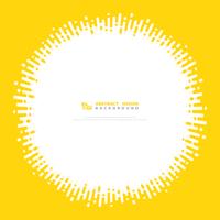 Abstract vector color jaune line line design de décoration de couverture de cercle. illustration vectorielle eps10