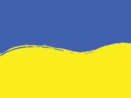 drapeau krainien. soutenez le signe de l'ukraine. fond aux couleurs du drapeau ukrainien. concept de guerre en ukraine vecteur