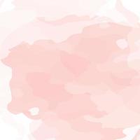 abstrait aquarelle rose ou abricot vecteur