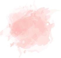 abstrait aquarelle rose ou abricot vecteur