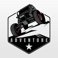 vecteur d'icône de conception de logo de véhicules extrêmes