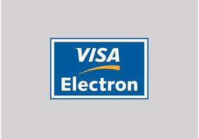 Visa Electron vecteur