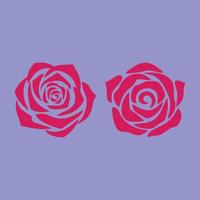 vecteur de logo rose gratuit