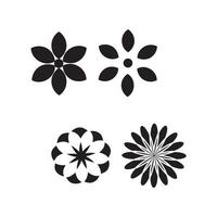 jeu d'icônes de fleur. pictogrammes vectoriels modifiables isolés sur fond blanc. symboles de contour à la mode pour les applications mobiles et la conception de sites Web. pack premium d'icônes dans un style de ligne tendance. vecteur