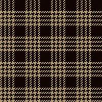 motif sans couture écossais à carreaux tartan en marron. texture de tartan, plaid, nappes, chemises, vêtements, robes, literie, couvertures et autres textiles vecteur