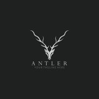 Modèle de Logo vectoriel Antler