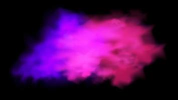 brouillard coloré ou fumée isolée, effet spécial transparent. nébulosité vectorielle lumineuse, fond de brouillard ou de smog. illustration vectorielle vecteur