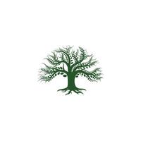 création de logo d'arbre vecteur