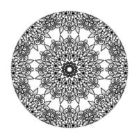 vecteur rond cercle abstrait. style mandala.