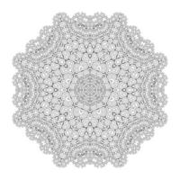 vecteur de mandala pour un beau design