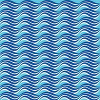 design de fond des vagues de l&#39;océan naturel vecteur