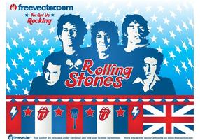 Vecteur de Rolling Stones