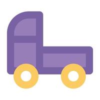 concepts de camionnette vecteur