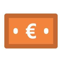 notions de billets en euros vecteur