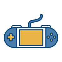 icône de jeu vidéo portable vecteur