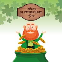 Joyeuse Saint Patrick vecteur