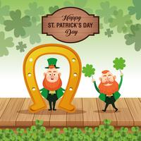 Joyeuse Saint Patrick vecteur