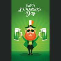 Joyeuse Saint Patrick vecteur