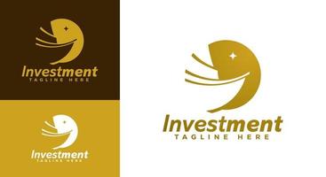 logo de la société d'investissement vecteur