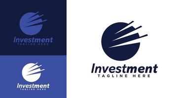 modèles de logo pour l'investissement vecteur